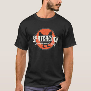 Spatchcock Barbecue Grilling roken en Drink T-shirt