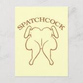 Spatchcock Chicken Briefkaart (Voorkant)