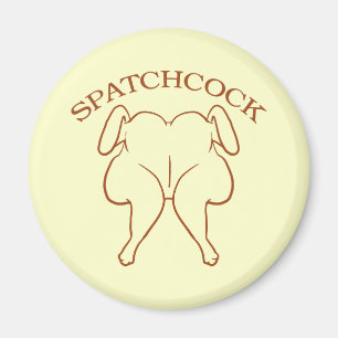 Spatchcock Chicken Magneet