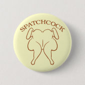 Spatchcock Chicken Ronde Button 5,7 Cm (Voorkant)