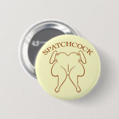 Spatchcock Chicken Ronde Button 5,7 Cm (Voorkant /achterkant)
