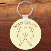 Spatchcock Chicken Sleutelhanger (Voorkant)