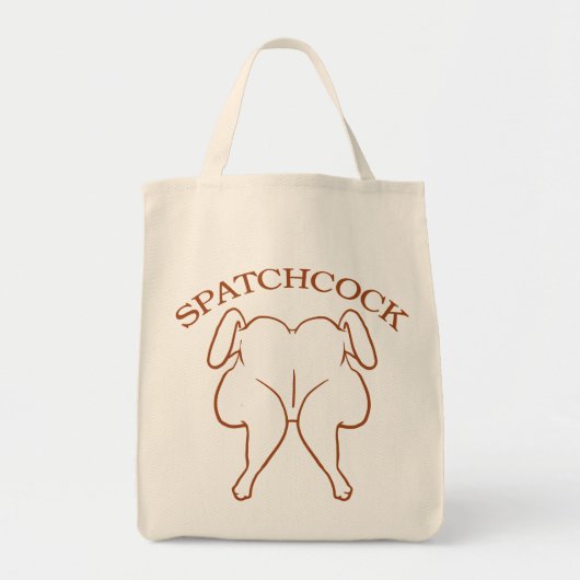Spatchcock Chicken Tote Bag (Voorkant)