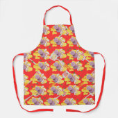 Spatels en roerei rood schort (Voorkant)