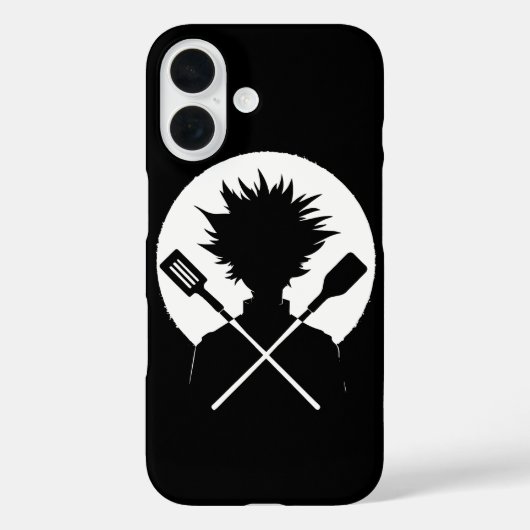 Spatels Grappig Koken Wilde Chef Case-Mate iPhone Case (Achterkant)