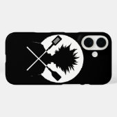Spatels Grappig Koken Wilde Chef Case-Mate iPhone Case (Achterkant (horizontaal))