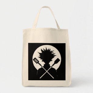 Spatels Grappig Koken Wilde Chef Tote Bag