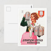 Spaten Brä u - Hohlwein Briefkaart (Voorkant / Achterkant)