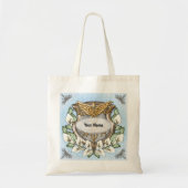 Spath lelie schild caduceus tote bag (Voorkant)