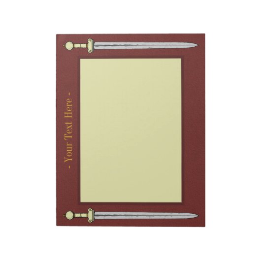 Spatha Notitieblok (Linkerzijde)