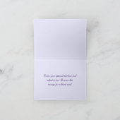 Spatie Al Gelegenheid Gevouwen Wenskaart Kaart (Binnen)