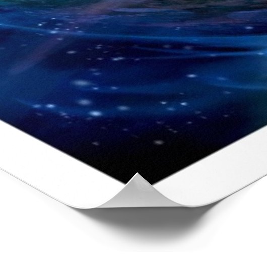 Spatie-bast Poster (Hoek)