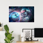 Spatie-bast Poster (Thuiskantoor)