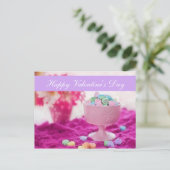 Spatie - het Hart van het Snoep van de "Gelukkige Feestdagenkaart (Staand voorkant)