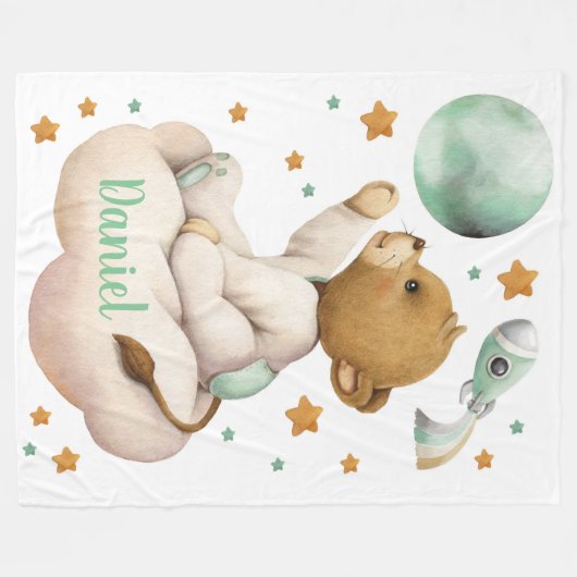 Spatie-leenvangers Fleece Deken (Voorkant (Horizontaal))