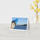 Spatie notecard kaart (Gele Bloem)