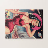 Spatie Sci-fi Pin-up Legpuzzel (Horizontaal)