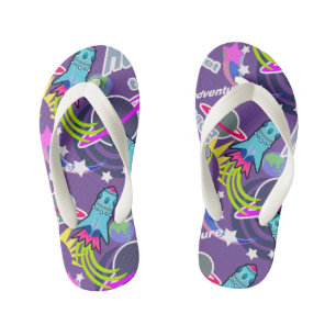 Spatie Shuttle Paars. Teenslippers kind