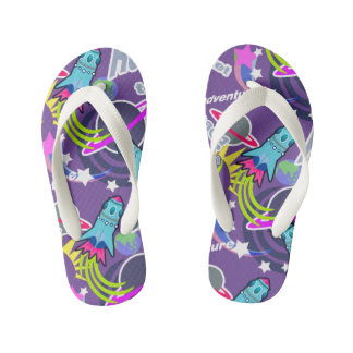 Spatie Shuttle Paars. Teenslippers kind