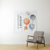 Spatie verjaardag welkom bord wandkleed (In Situ (horizontaal))