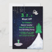 Spatie Verjaardagsuitnodiging Kaart (Voorkant)