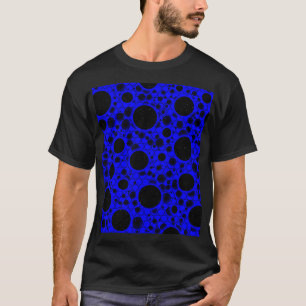 Spatiebubbel Vlekken - Blauw T-shirt