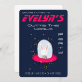 Spatiebunny Uitnodiging (Voorkant / Achterkant)