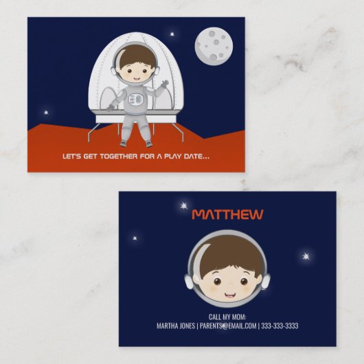 Spatieverkenner Afspeeldatum Belkaart Contactkaartje (Voorkant / Achterkant)