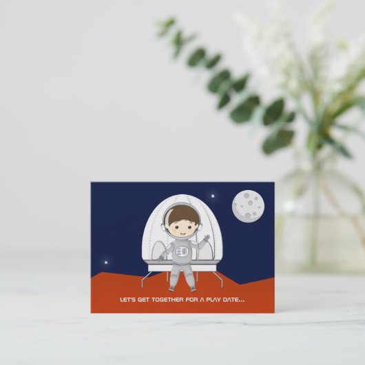 Spatieverkenner Afspeeldatum Belkaart Contactkaartje (Staand voorkant)