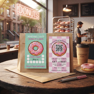 Spatjes Sips Donut Klantenkaartje