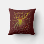 Spatkunst spin kussen (Achterkant)