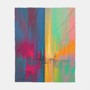 Spatpaint Fleece Deken