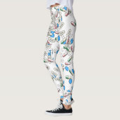 Spatroon van pillenstrooisel leggings (Links)
