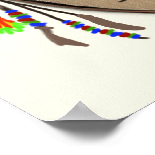 Spåtrumma Poster (Hoek)