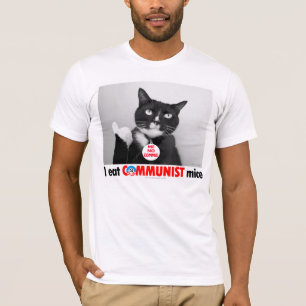 Spats — de kat die de Commie muis T-shirt at