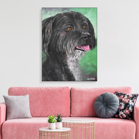 spatten canvas afdruk (Insitu (Woonkamer))