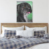 spatten canvas afdruk (Insitu (Slaapkamer))