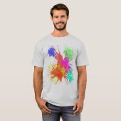 spatten t-shirt (Voorkant volledig)