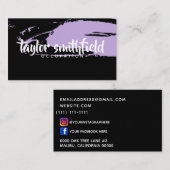 spatten visitekaartje (Voorkant / Achterkant)