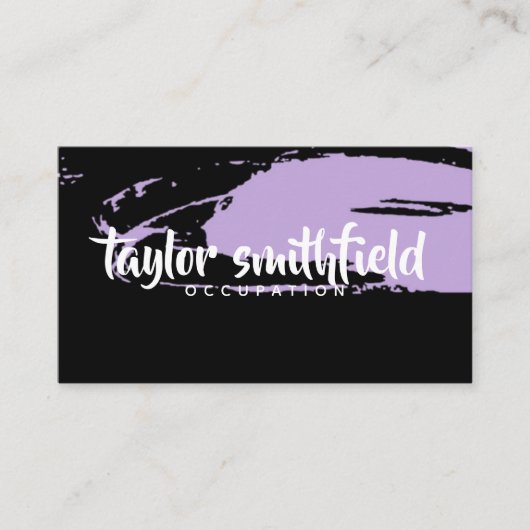 spatten visitekaartje (Voorkant)