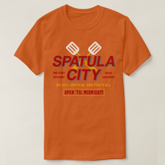 Spatula City T-shirt (Design voorkant)