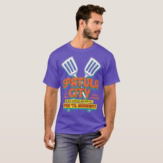 Spatula City T-shirt (Voorkant volledig)