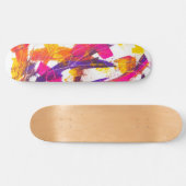 spatverf persoonlijk skateboard (Horizontaal)