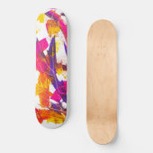 spatverf persoonlijk skateboard (Voorkant)