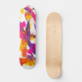 spatverf persoonlijk skateboard (Voorkant)