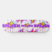 spatverf persoonlijk skateboard (Horizontaal)