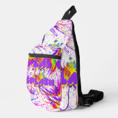 spatverf sling bag (Rechterhoek)