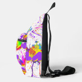 spatverf sling bag (Rechts)