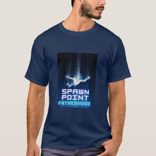 Spawn Point Vaderdag Gamer Vader T-shirt