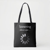 Spawning Even Geduld - Leuke Zwangerschapsaankondi Tote Bag (Voorkant)